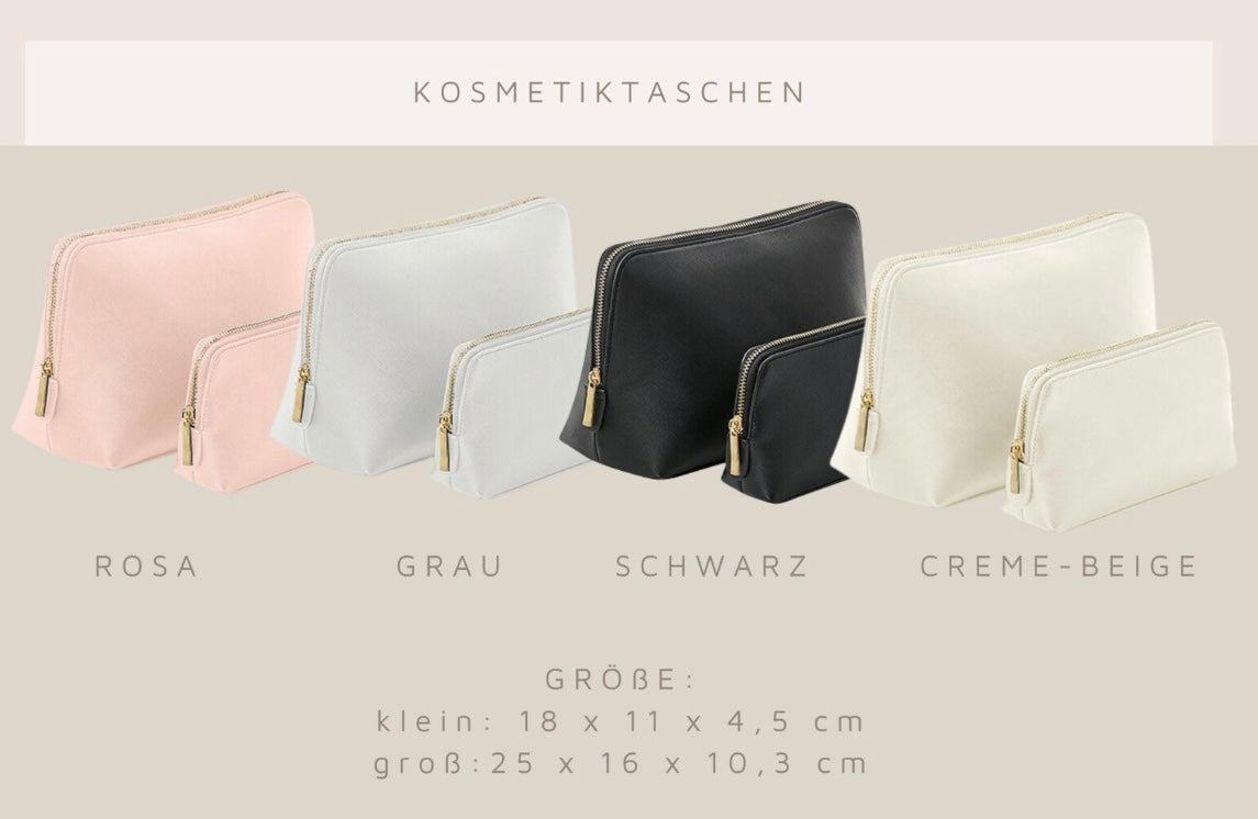 Kosmetiktasche - Stilvoll organisiert und individuell gestaltet für deine Beauty Essentials